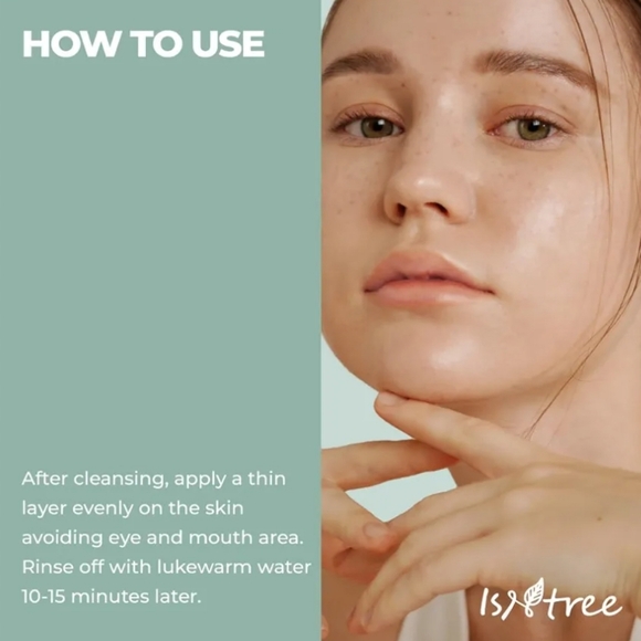 IsNtree Mugwort Calming Clay Mask - Picture 6 of 6